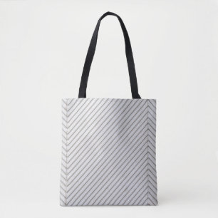Black and white wall tote bag