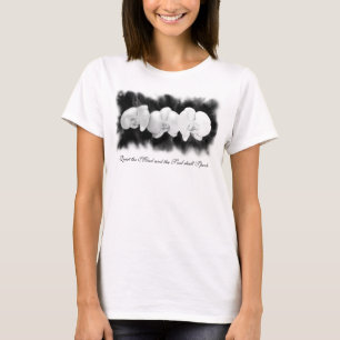Black and white watercolor orchids T-Shirt