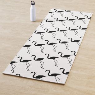 Black and White Yoga Mat