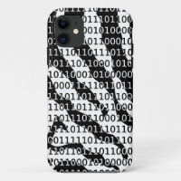 Black and White Zebra Binary Code