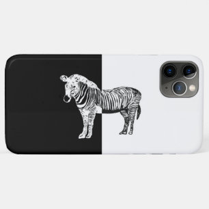 Black and white zebra Case-Mate iPhone case