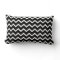 Black and White Zig Zag Pattern.