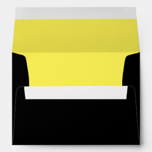 Black and yellow Envelope