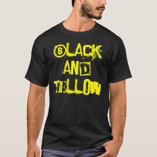 Black and Yellow Rep T-Shirt