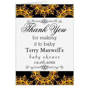 Black and Yellow Royalty Print