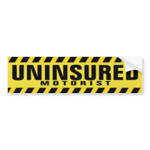 Black and Yellow Uninsured Motorist