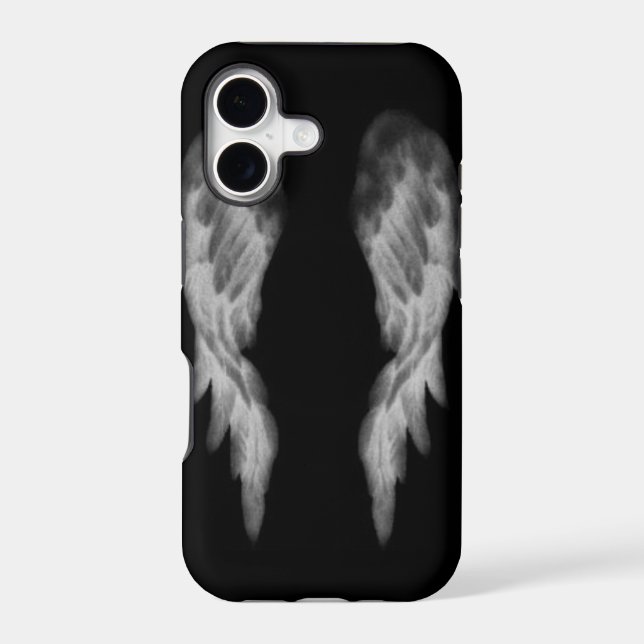 Black Angel Iphone Case (Back)