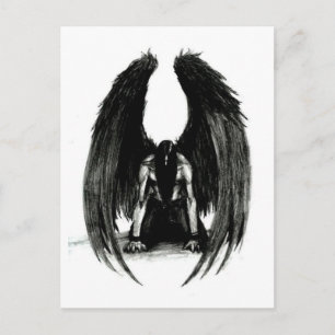 Black Angel postcard