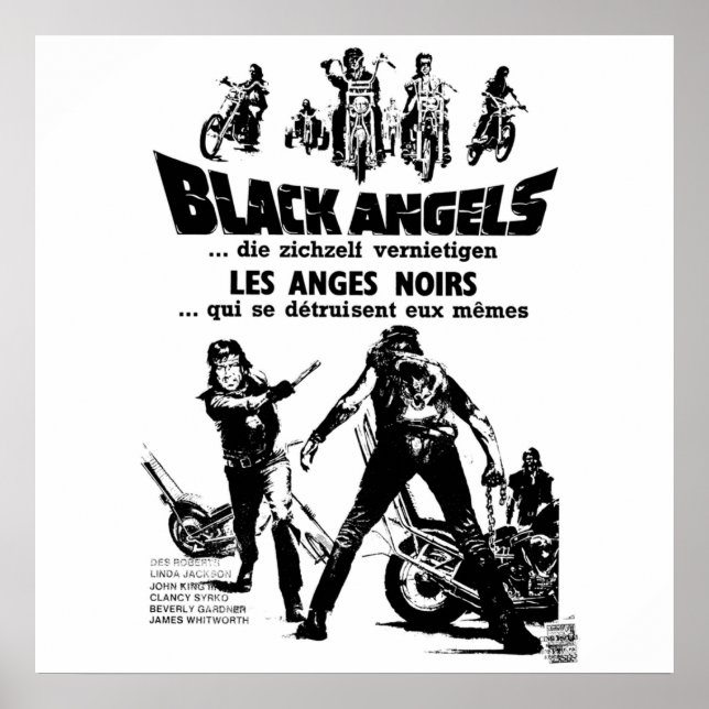 Black Angels Poster (Front)