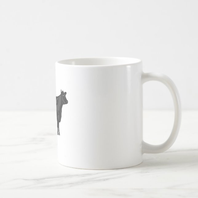 Black Angus Coffee Mug (Right)
