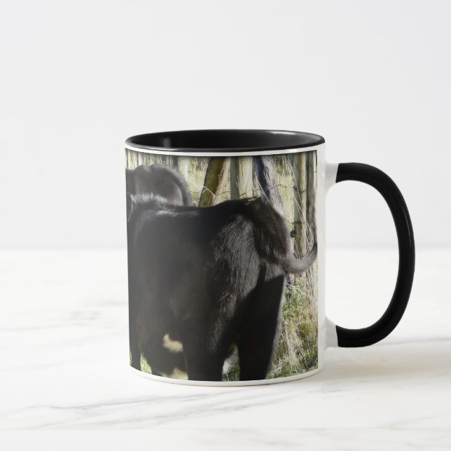 Black Angus Heifer Calves Mug (Right)