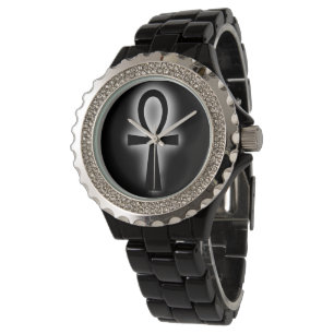 Black Ankh Watch by DAP Apparel