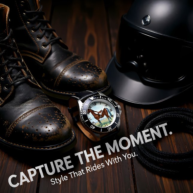 Black Arabian Horse Watch (Creator Uploaded)