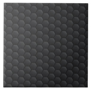 Black armor ceramic tile