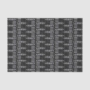 Black Arrow Mud Cloth Tissue Paper