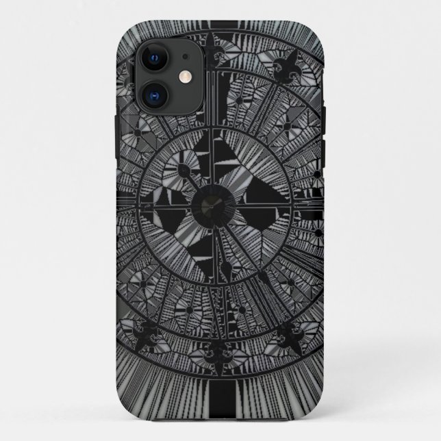 Black art design Case-Mate iPhone case (Back)