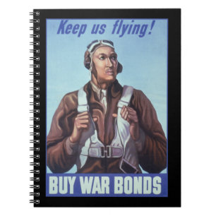 Black Aviators: U.S. WW2 Military Fighting Service Notebook