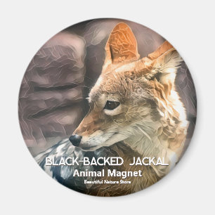 Black-backed Jackal Magnet