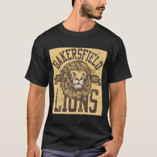 Black Bakersfield Lions Vintage Emblem Shirt