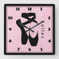 Black Ballet Shoes En Pointe