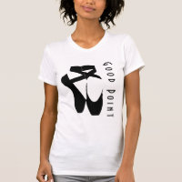 Black Ballet Shoes En Pointe