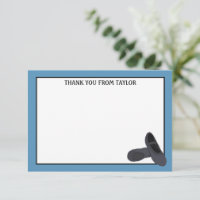 Black Ballet Shoes Personalised Flat Panel