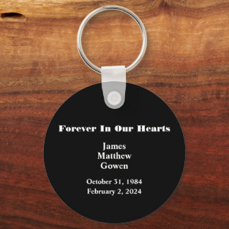 Black Balloon Day Overdose Awareness Addition  Key Ring