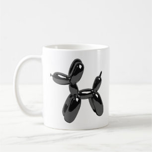 Black Balloon Dog Coffee Mug