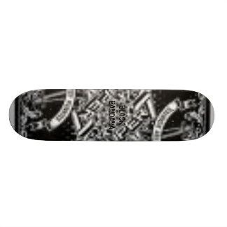 black bandanna skateboard
