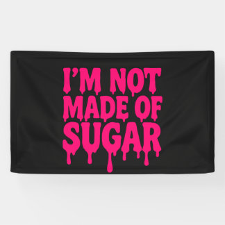 Black Banner with Neon Pink Quote – Customisable