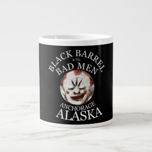 BLACK BARREL & THE BAD MEN ANCHORAGE ALASKA AK LARGE COFFEE MUG