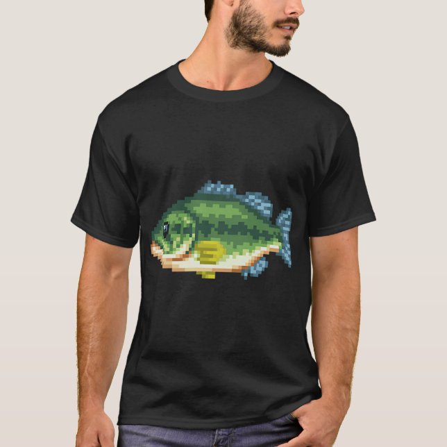 Black bass T-Shirt (Front)