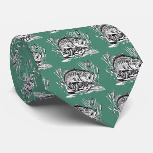 Black bass tie
