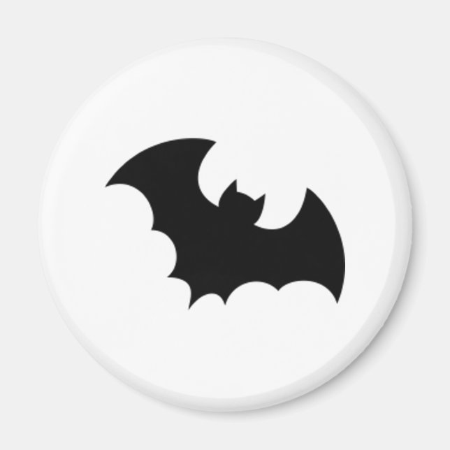 Black Bat ! Classic Magnet (Front)