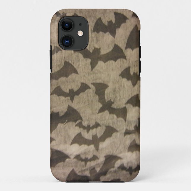 Black Bats Case-Mate iPhone Case (Back)