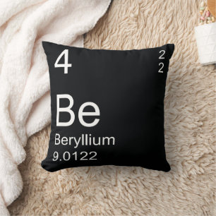 Black Be Beryllium Element Cushion