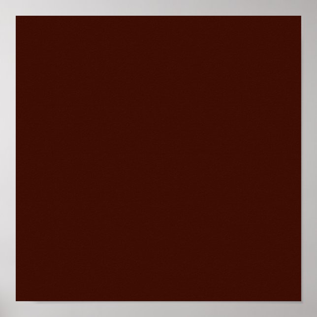 Black bean (solid colour) poster (Front)