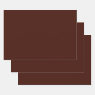 Black bean (solid colour) wrapping paper sheet