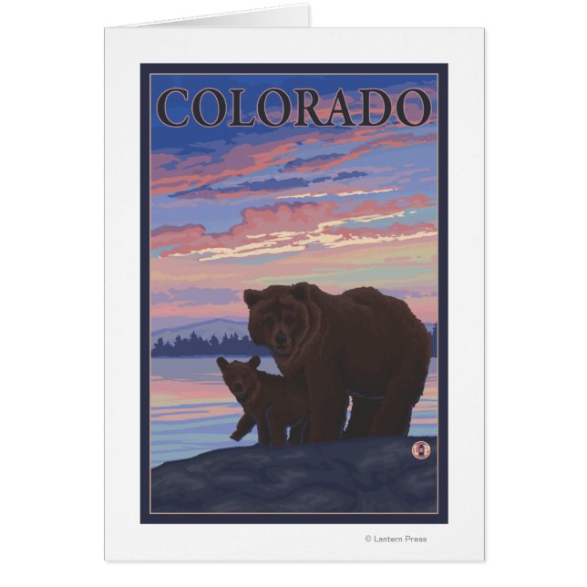 Black Bear and CubColorado (Front)