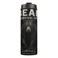 Black Bear Bear Survival Tips Vintage Outdoor 