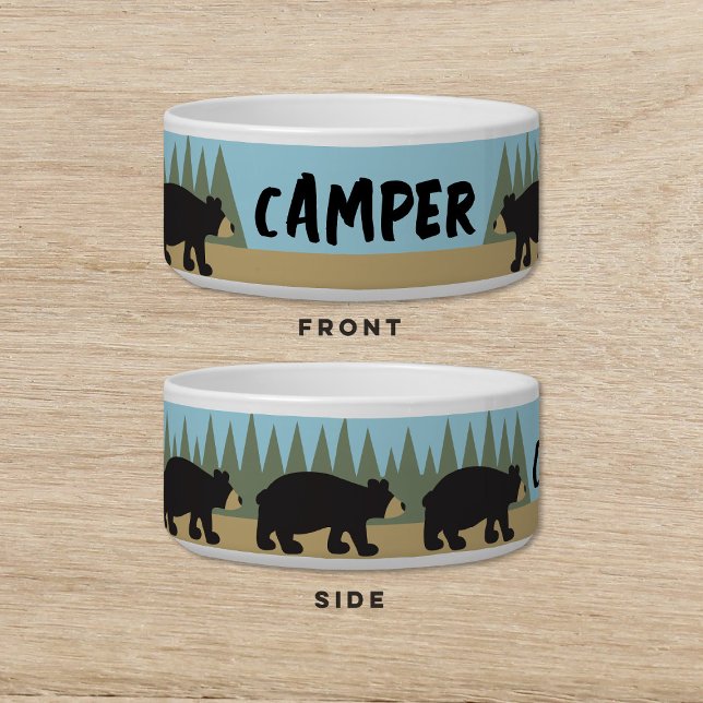 Black Bear Camping Dog Cat Pet (Creator Uploaded)