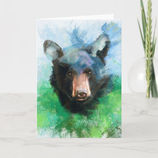 Black Bear Card (Front)