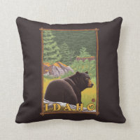 Black Bear in Forest - Idaho