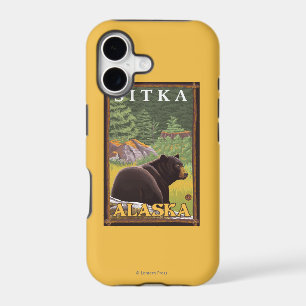 Black Bear in Forest - Sitka, Alaska
