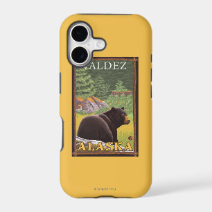Black Bear in Forest - Valdez, Alaska