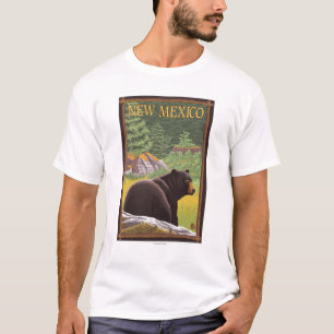 Black Bear in ForestNew Mexico T-Shirt