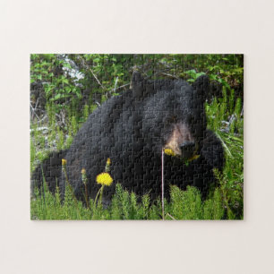 Black Bear Jigsaw Puzzle