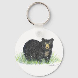 black bear key chain