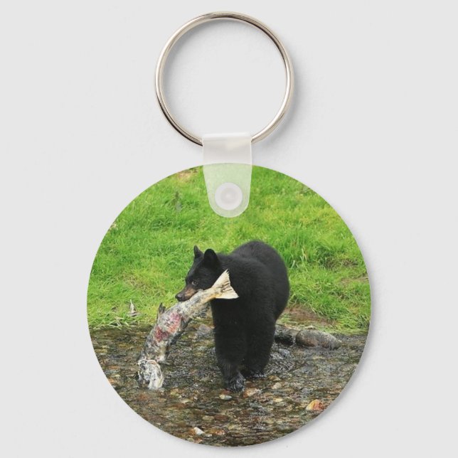 Black Bear Key Ring (Front)