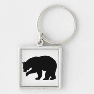 BLACK BEAR KEY RING